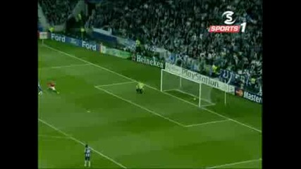 И З У М И Т Е Л Е Н гол на Кристиано Роналдо Порто - Манчестър Юнайтед 0:1