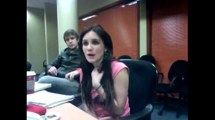 Dulce Maria en Universal Music Mexico 