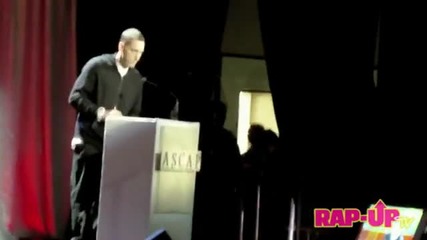 Eminem Presents Dr. Dre with Ascap Award 