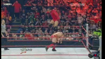 Raw 9/07/09 Chris Jericho vs M V P