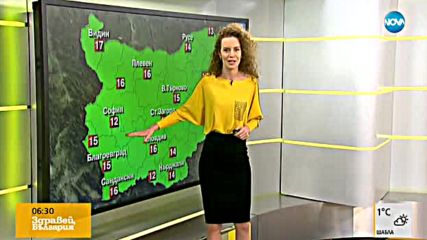 Прогноза за времето (02.11.2017 - сутрешна)