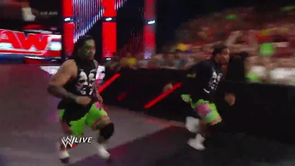 The Wyatt Family threatens and attacks the Raw announce team Raw, May 26, 2014