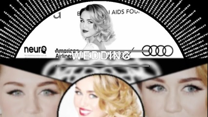 {wedding dress} + miley & selena