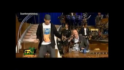 Eminem singing freestyle with Stefan Raab on Tv Total 2009 