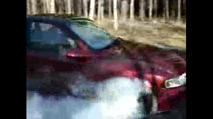 Opel Vectra B burn out