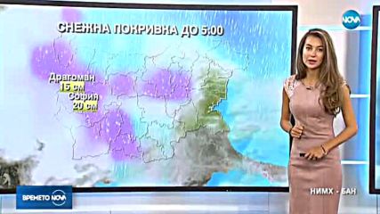 Прогноза за времето (28.11.2017 - обедна емисия)