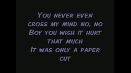Papercut by Jordin Sparks [lyrics]