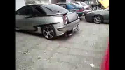 Fiat Coupe Dynoday meeting in Greece