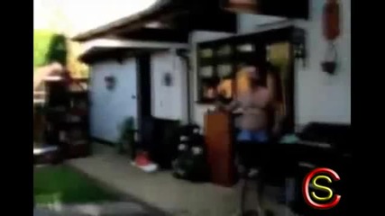 Pool jump gone wrong 