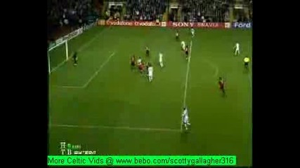 Celtik Vs Milan - 2 - 1 Champions League