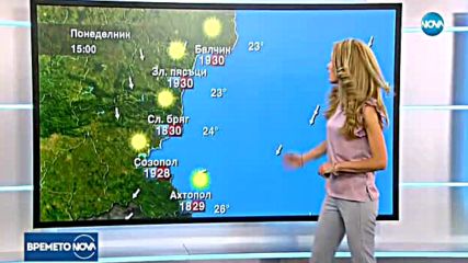 Прогноза за времето (17.09.2017 - централна емисия)