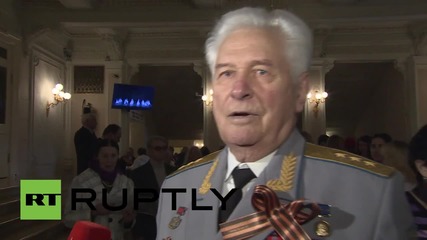 Russia: WWII veterans attend Bolshoi Theatre ahead of Victory Day celebrations