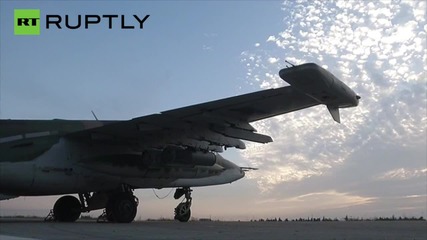 Russian Fighter Jets Hit Islamic State Command Center