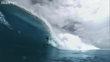 Hd - Super Slo - mo Surfer! - South Pacific - Bbc Two