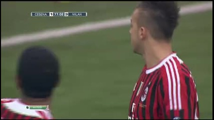 Cesena vs Ac Milan 1-3(2)