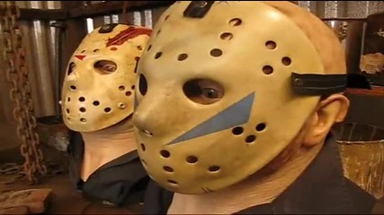 Хокейните маски от филмите Петък 13ти Част 3, 4 и 5