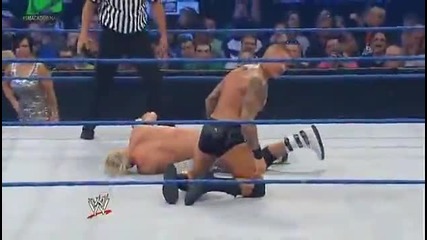 Randy Orton Scoopslam to Dolph Ziggler - (hq)