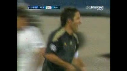 15.09.2009 Цюрих - Реал Мадрид 0:2 Гол На Раул