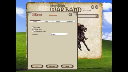 Kak da si aktivirat Cheat v Mount&blade Warband