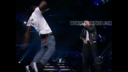 Live! Eminem ft. Lil Wayne and Drake - Drop The World & Forever Наградите Грами 