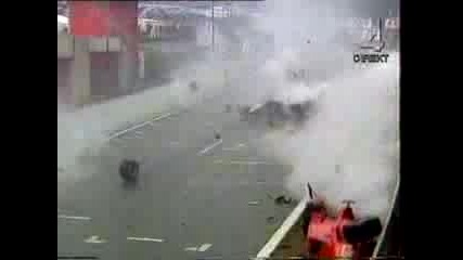 Огромна Катастрофа Във F1