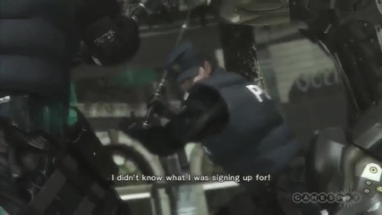 Police Riot - Metal Gear Rising Revengeance Gameplay