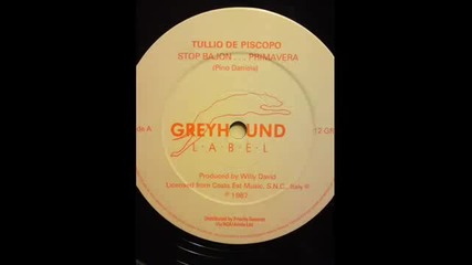 Tullio De Piscopo- stop bajon-prima Vera! 1987