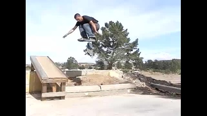 slow motion hardflip