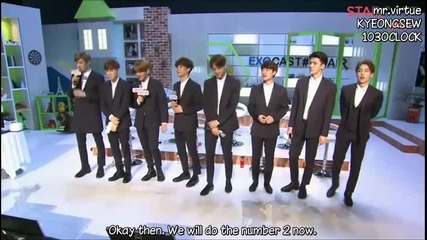 [eng subs] 150406 Naver Starcast Exocast Exo Comeback Special - 2/2