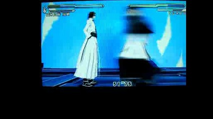 Byakuya Vs Emo Ulki (bleach Heat The Soul 5)