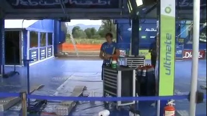 Wrc Rally Bulgaria 2010 Сервиза на Bp Ford Abu Dhabi Wrt 