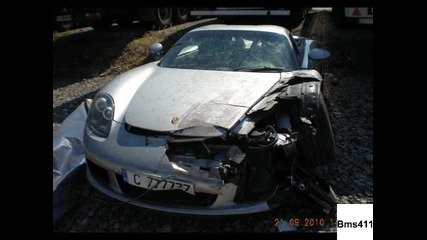 Porsche Carrera Gt катастрофира в София 