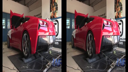 502rwhp - 668rwhp on nitrous C7 Corvette