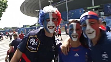 Фестивално настроение часове преди финала на UEFA EURO 2016