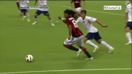 Hd Ac Milan V Lecce - Ronaldinho Elastico and Rabona