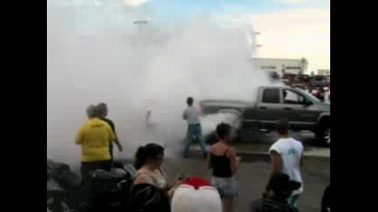 Dodge Ram Diesel Burnout 
