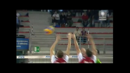 Matey Kaziyski in match Poland - Bulgaria2