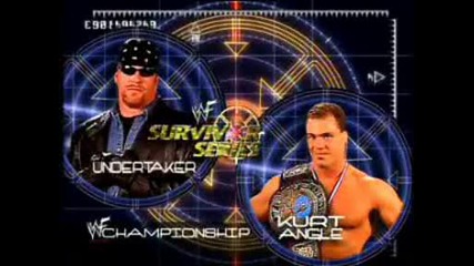 Wwe Survivor Series 2000 - Kurt Angle Vs The Undertaker.wmv