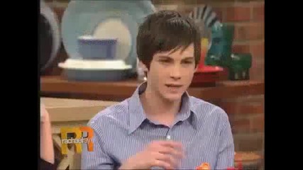 Логан Лерман в шоуто на Rachael Ray на 15 Февруари 2010