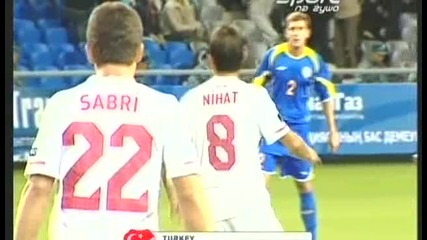 03.09.2010 Казахстан 0 - 3 Турция гол на Нихат 