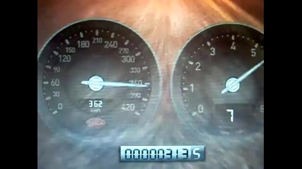 Bugatti Veyron Supersport 0-429 kmh