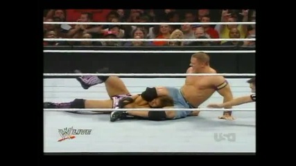 Wwe Raw 9/6/10 - John Cena vs Justin Gabriel