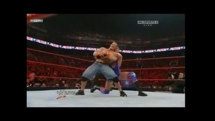 John Cena & Randy Orton vs Jack Swagger & Batista Part 2-2