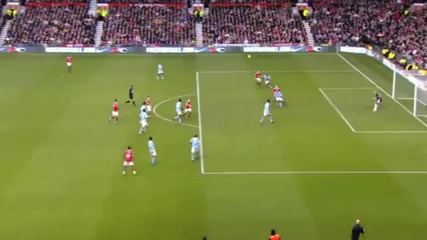 The best goal of Rooney to Manchester City 2011