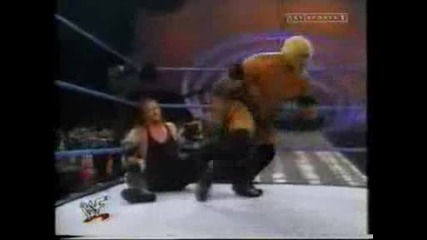 Rikishi Vs Undertaker Vs Kane Vs Rock 2001