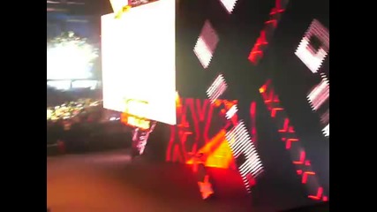 John Cena And Brock Lesnar Entrances At Extreme Rules 2012 Live
