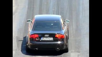 Гонка на Audi Rs4 vs M3