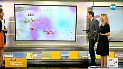 Прогноза за времето (19.02.2018 - сутрешна)