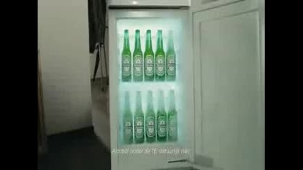 New Heineken Walk - in Fridge commercial