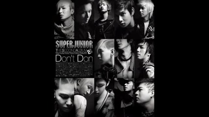0709 Super Junior - Don't Don Cd2[2 Album]full